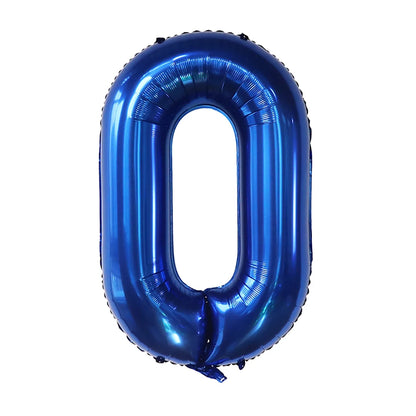 Balão número azul 100cm